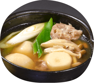 牛釜亭 国産素材の芋煮御膳